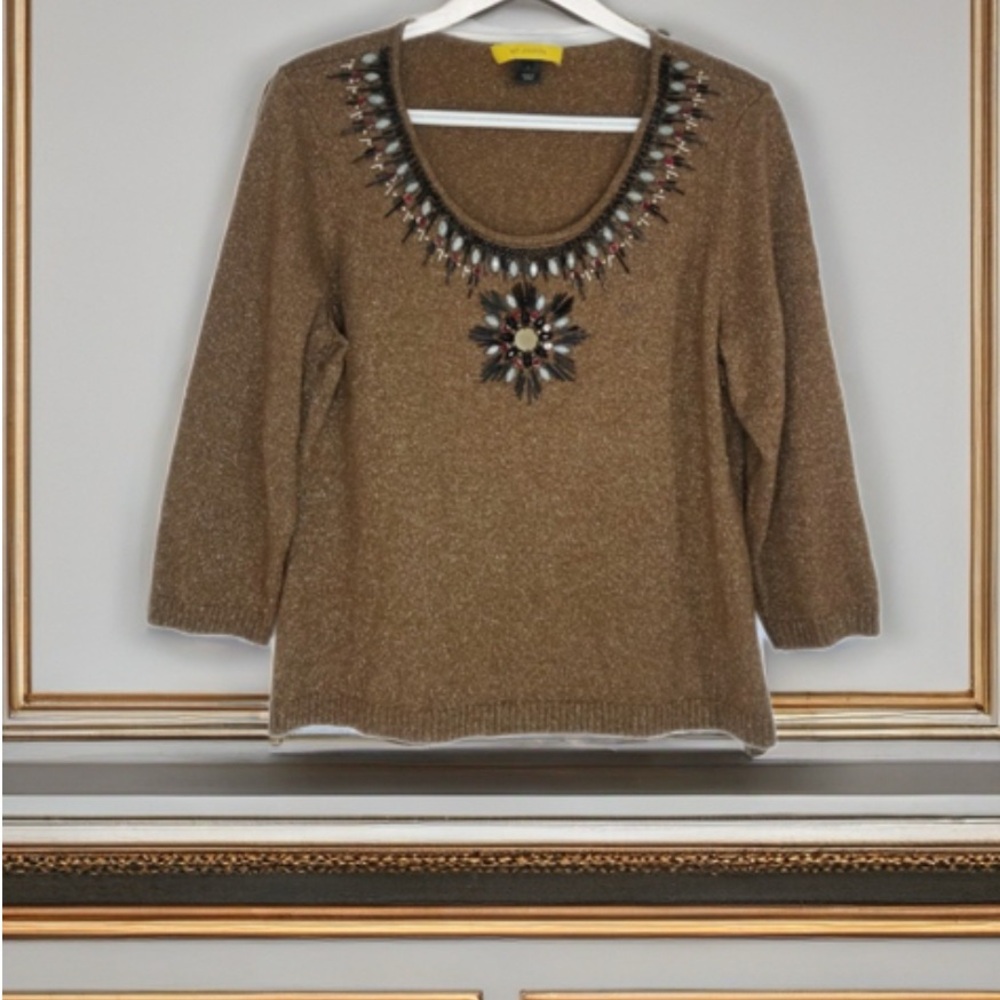 Vintage St. John cashmere, silk, wool blend